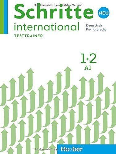 Vorderes Coverbild Schritte international Neu 1+2 / Kopiervorlagen. Testtrainer mit Audio-CD