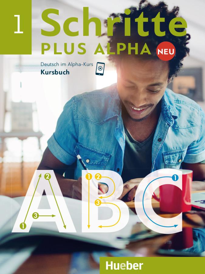 Vorderes Coverbild Schritte plus Alpha Neu 1.  Kursbuch