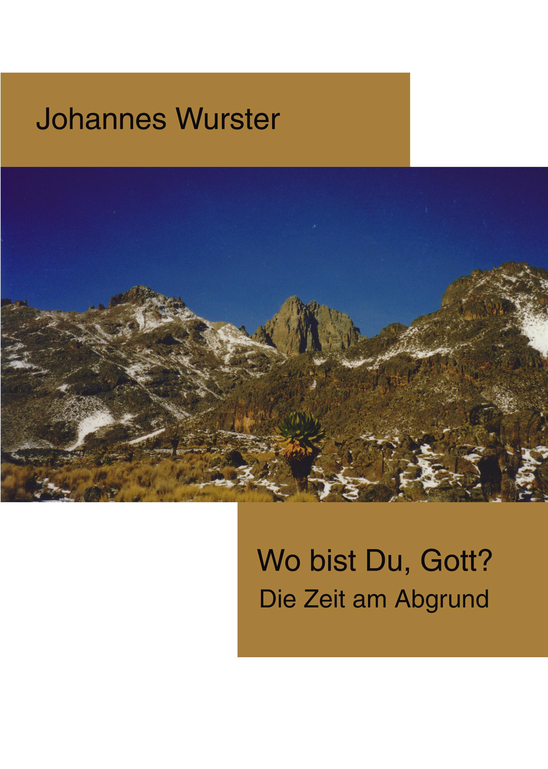 Vorderes Coverbild Wo bist Du, Gott ?