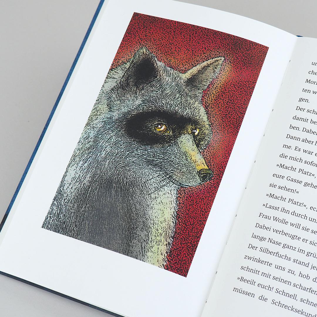 Beispielinhalt (Bild) Frau Wolle und der Duft von Schokolade