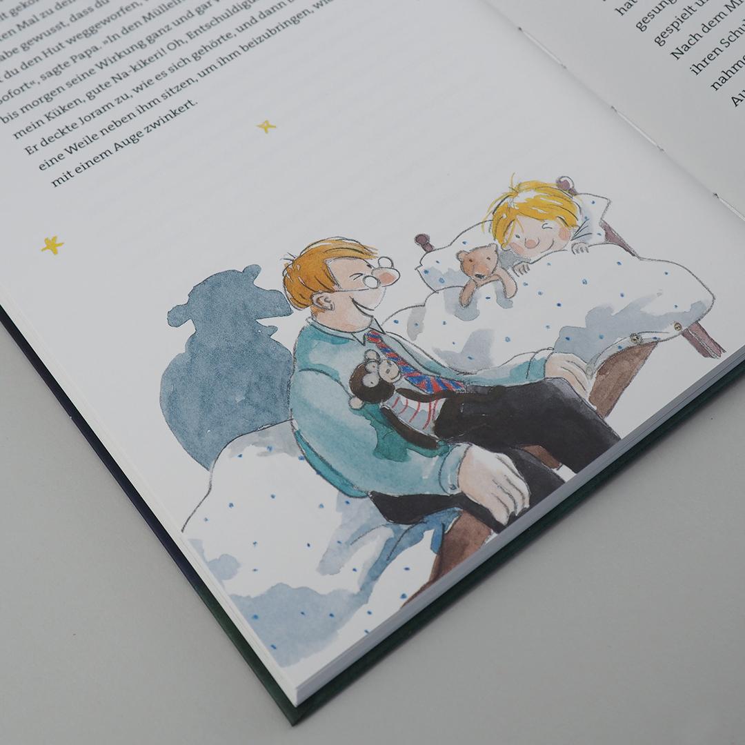 Beispielinhalt (Bild) Giraffe und dann ab ins Bett!