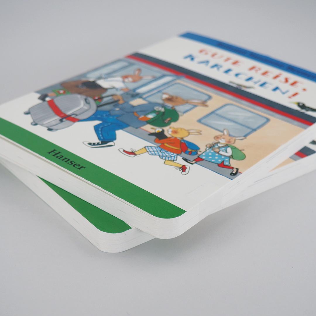 Beispielinhalt (Bild) Gute Reise, Karlchen!