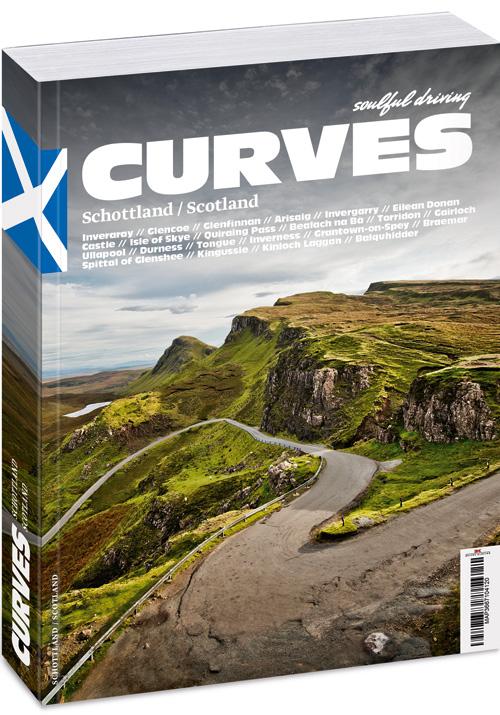 Vorderes Coverbild CURVES 08. Schottland