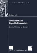 Vorderes Coverbild Investment and Liquidity Constraints