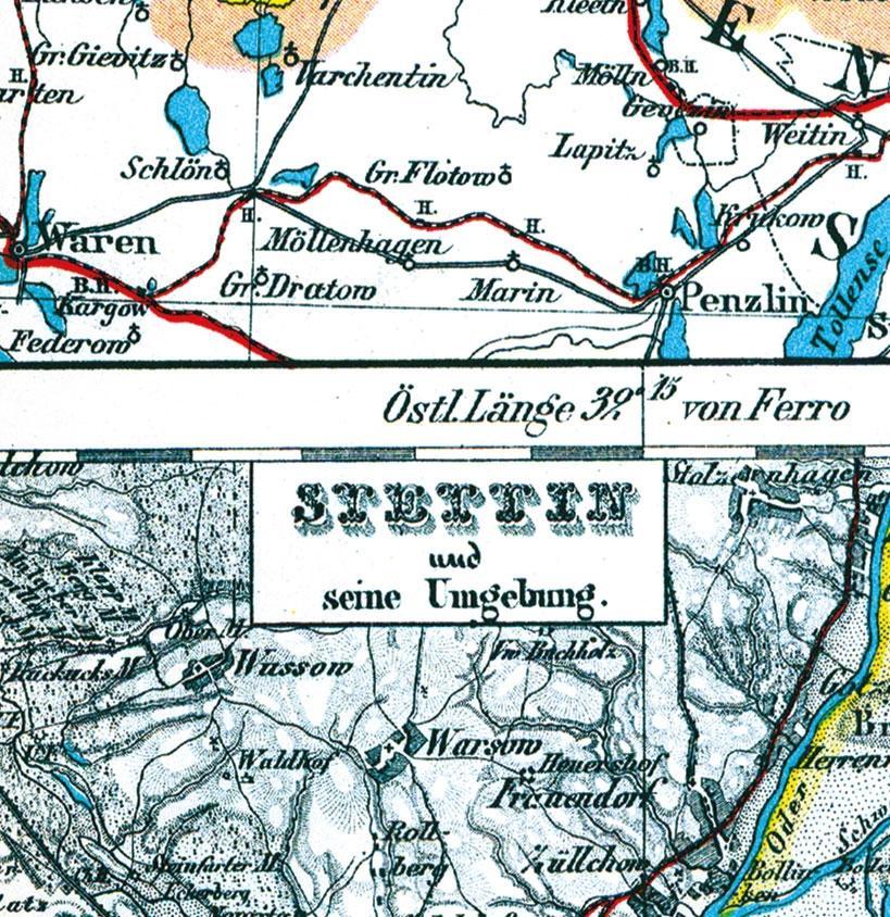 Beispielinhalt (Bild) Provinz POMMERN - um 1903 [gerollt]