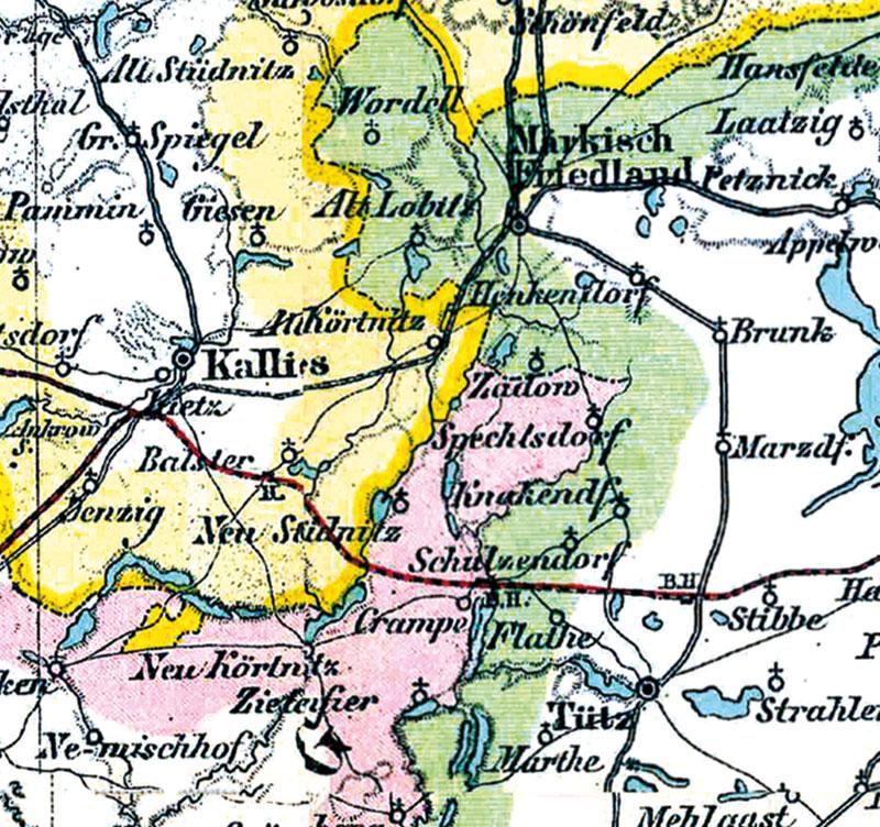 Beispielinhalt (Bild) Provinz POMMERN - um 1903 [gerollt]