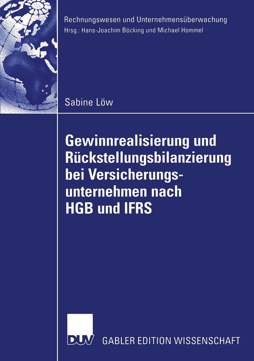 Vorderes Coverbild Gewinnrealisierung und Rückstellungsbilanzierung bei Versicherungsunternehmen nach HGB und IFRS