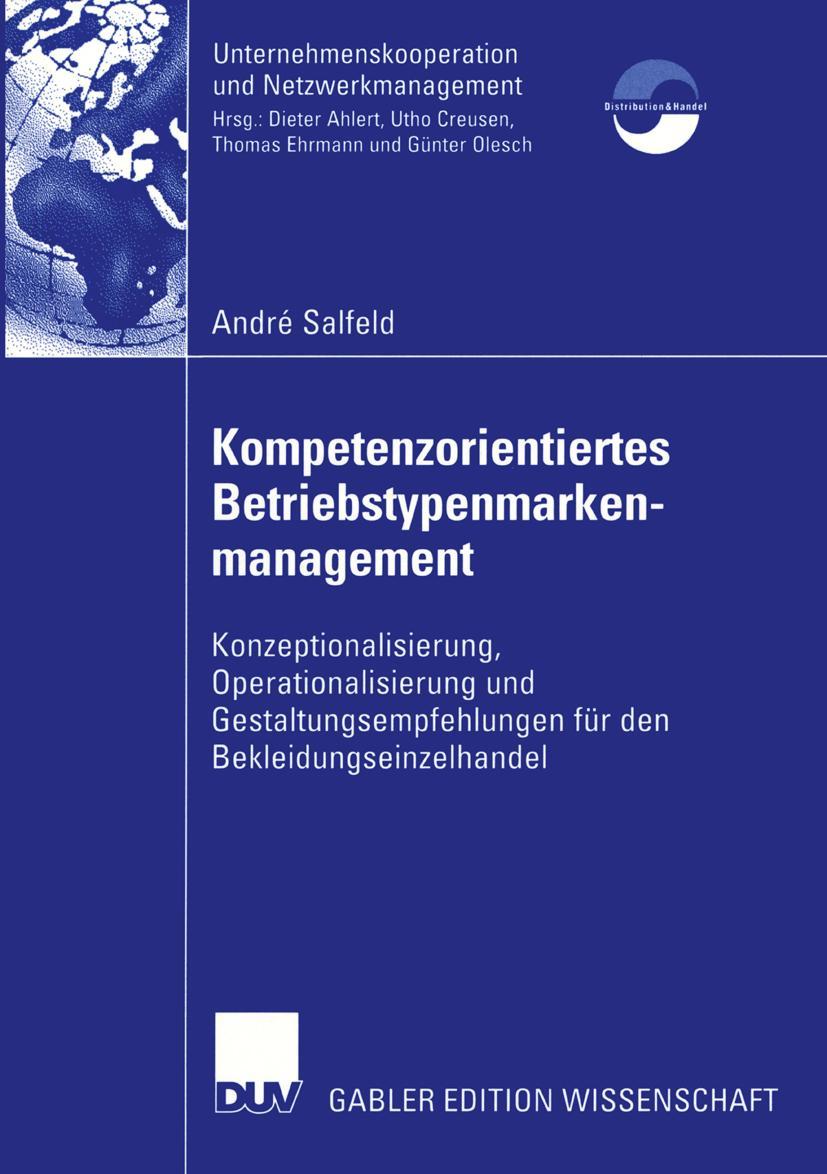 Vorderes Coverbild Kompetenzorientiertes Betriebstypenmarkenmanagement
