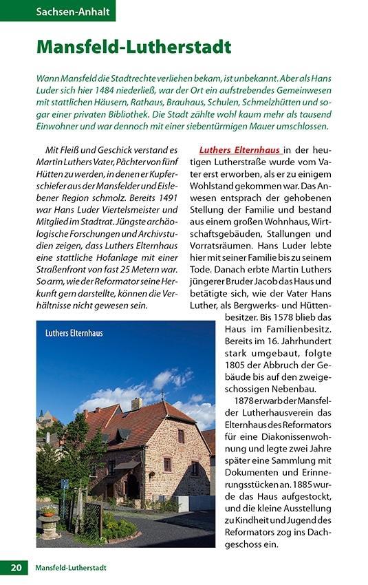 Beispielinhalt (Bild) Der Reformator Martin Luther - Reiseführer