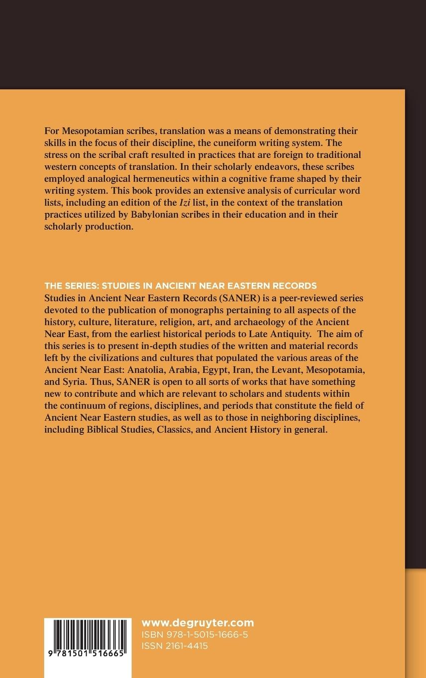 Rückseitencover Translation as Scholarship