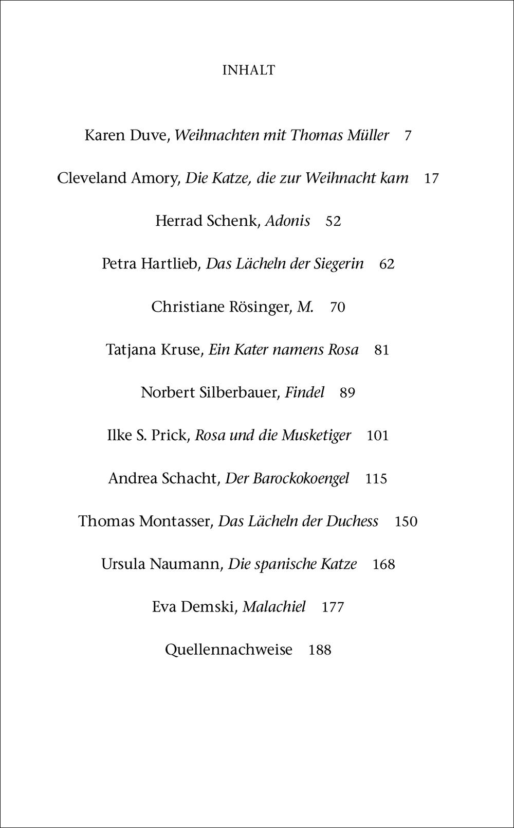 Beispielinhalt (Bild) Die Katze, die Weihnachten feiern wollte