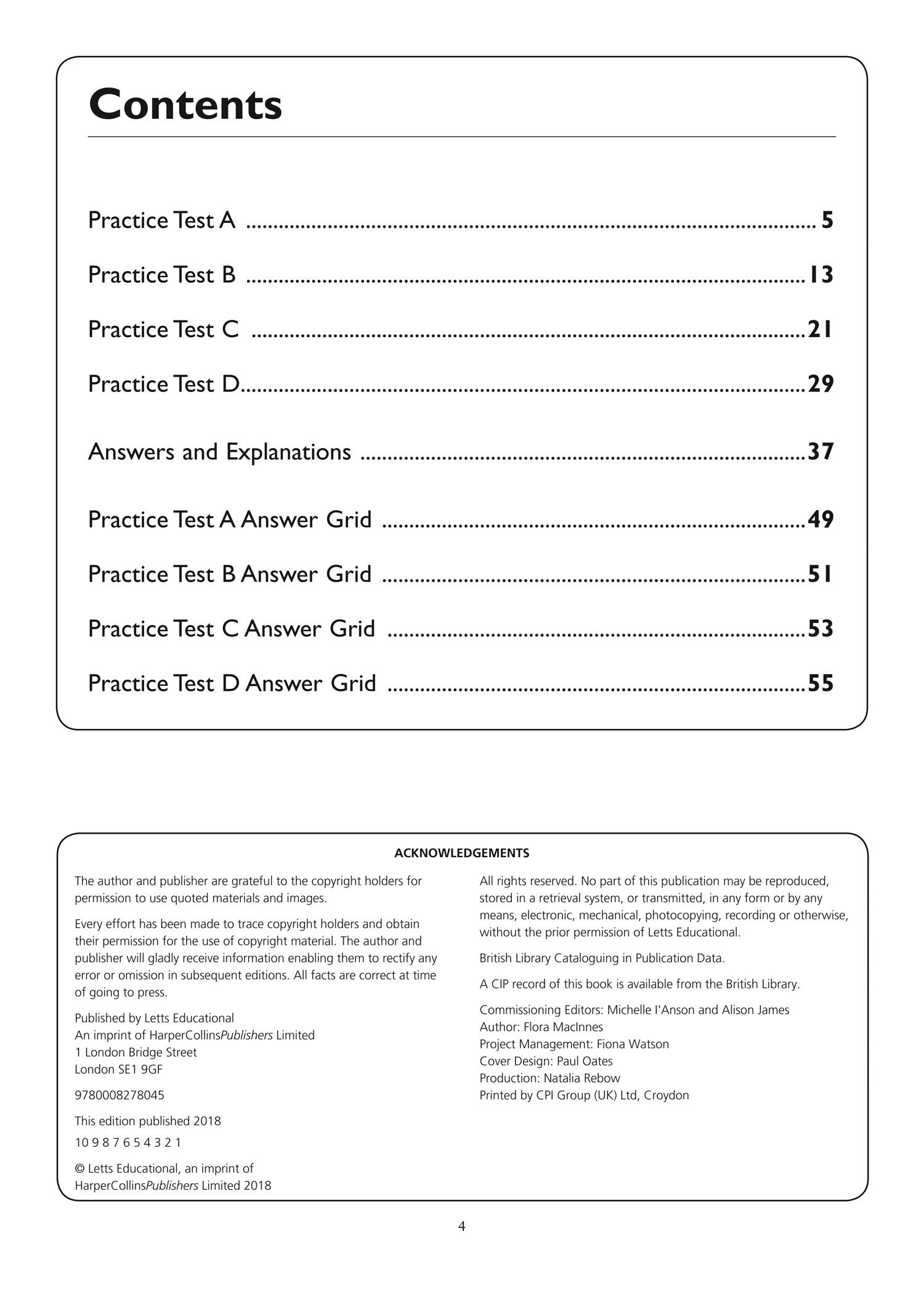 Beispielinhalt (Bild) 11+ Verbal Reasoning Practice Papers Book 2