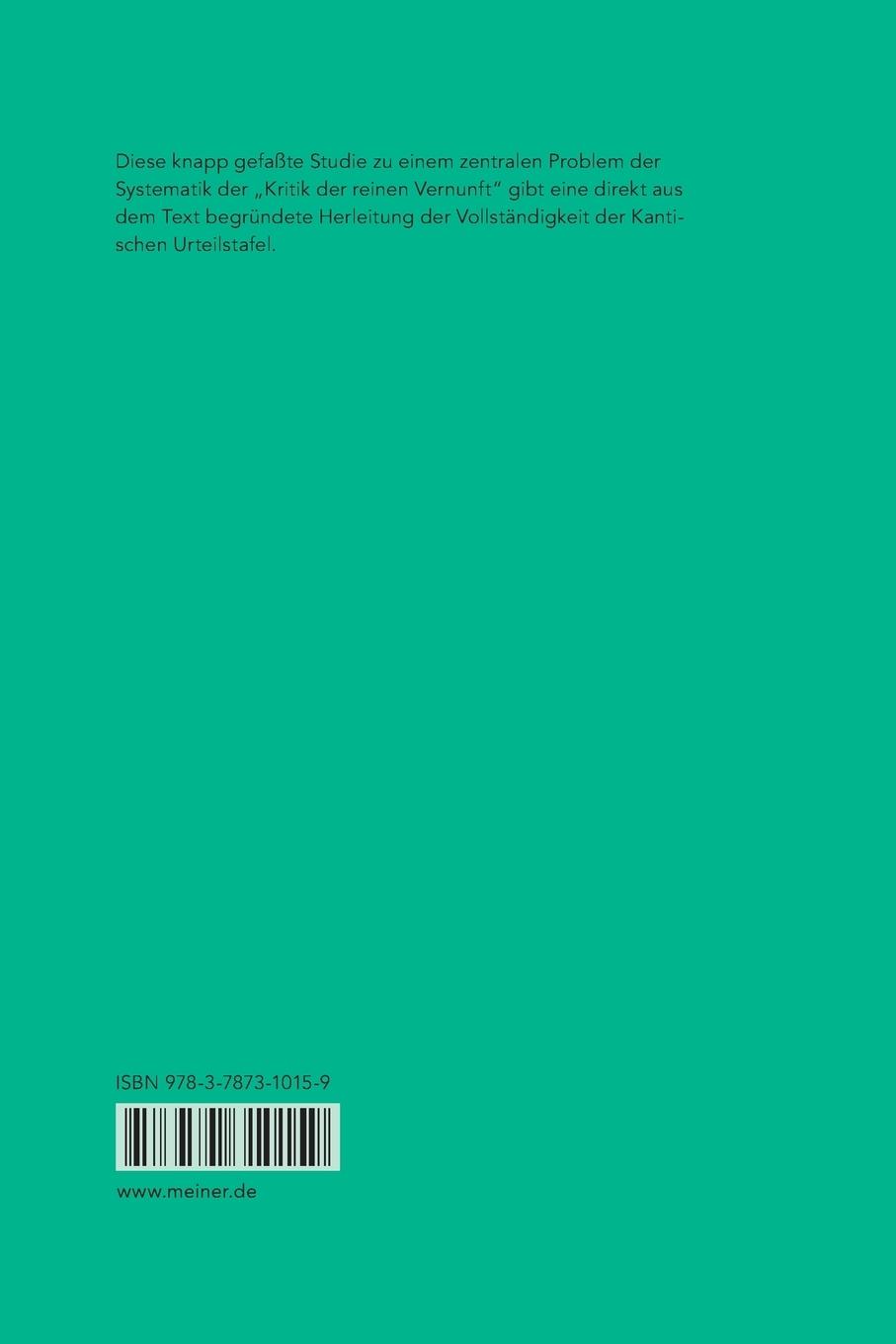 Rückseitencover Die Urteilstafel