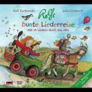 Vorderes Coverbild Rolfs bunte Liederreise. CD