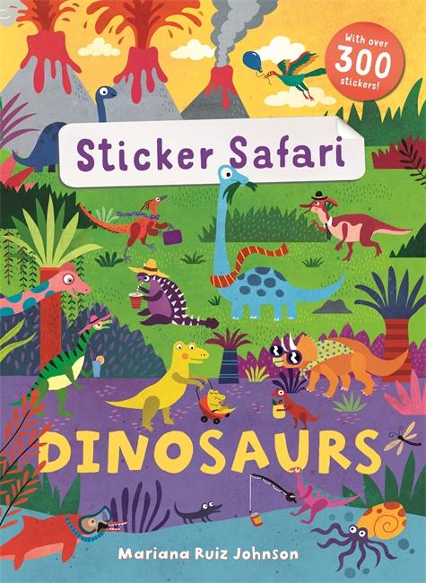 Vorderes Coverbild Sticker Safari: Dinosaurs