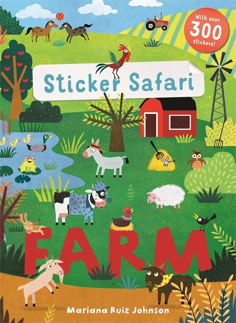 Vorderes Coverbild Sticker Safari: Farm