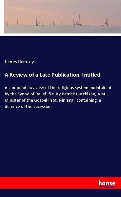 Vorderes Coverbild A Review of a Late Publication, Intitled