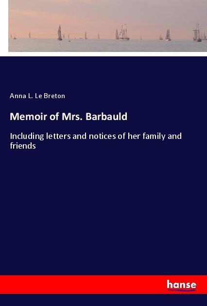 Vorderes Coverbild Memoir of Mrs. Barbauld