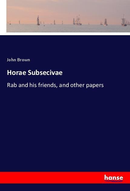 Vorderes Coverbild Horae Subsecivae