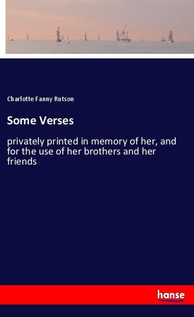 Vorderes Coverbild Some Verses