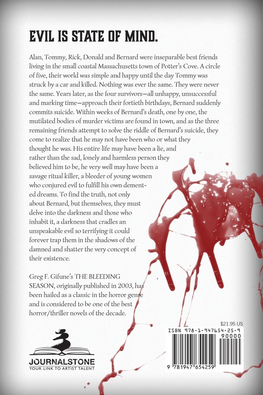 Rückseitencover The Bleeding Season