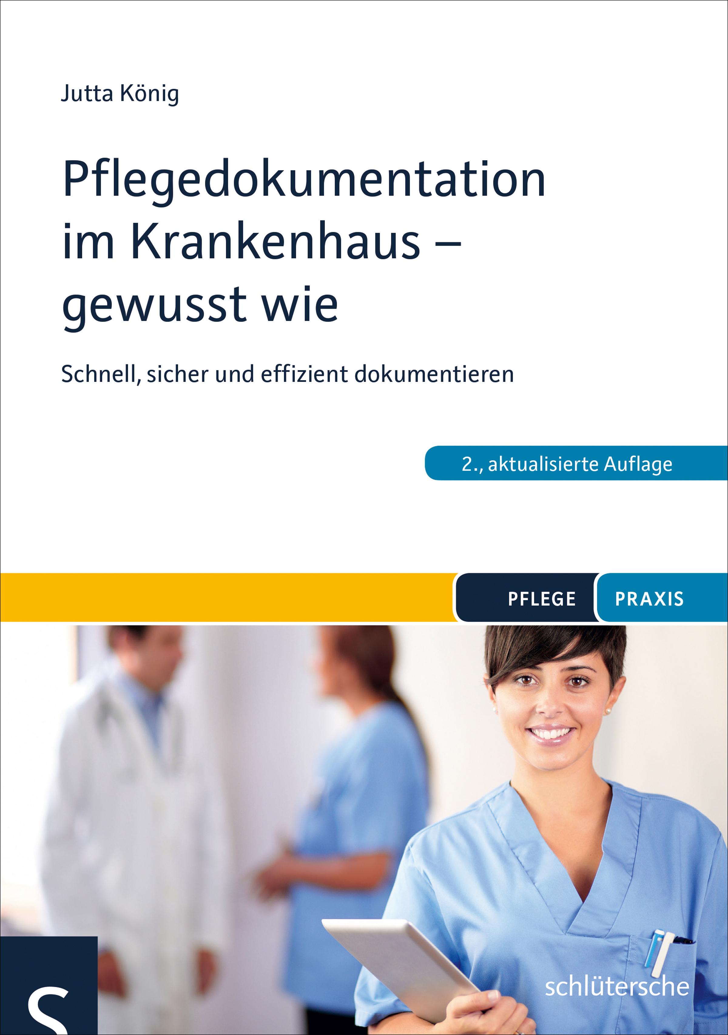 Vorderes Coverbild Pflegedokumentation im Krankenhaus - gewusst wie