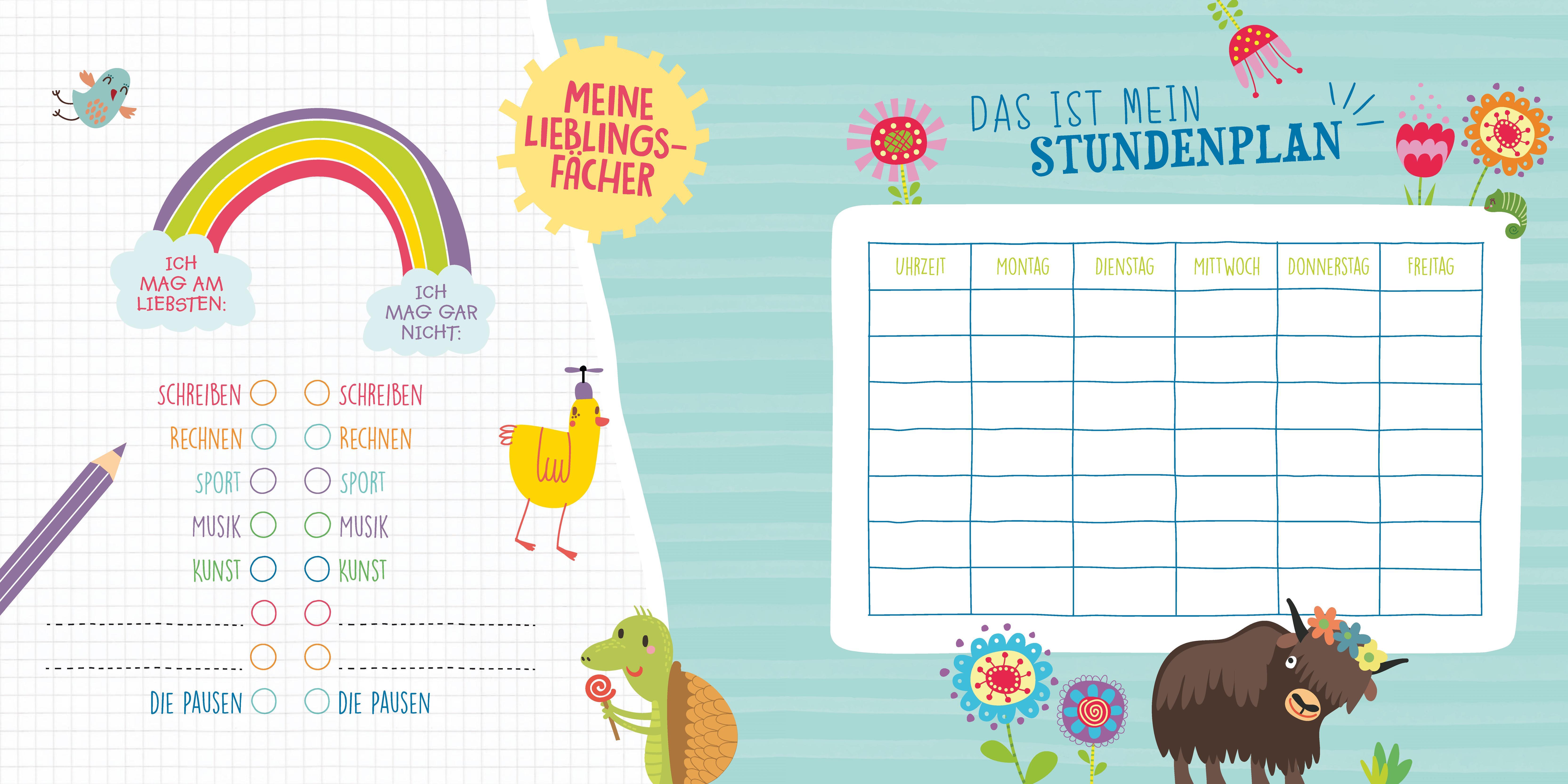 Beispielinhalt (Bild) Ab heute bin ich Schulkind!