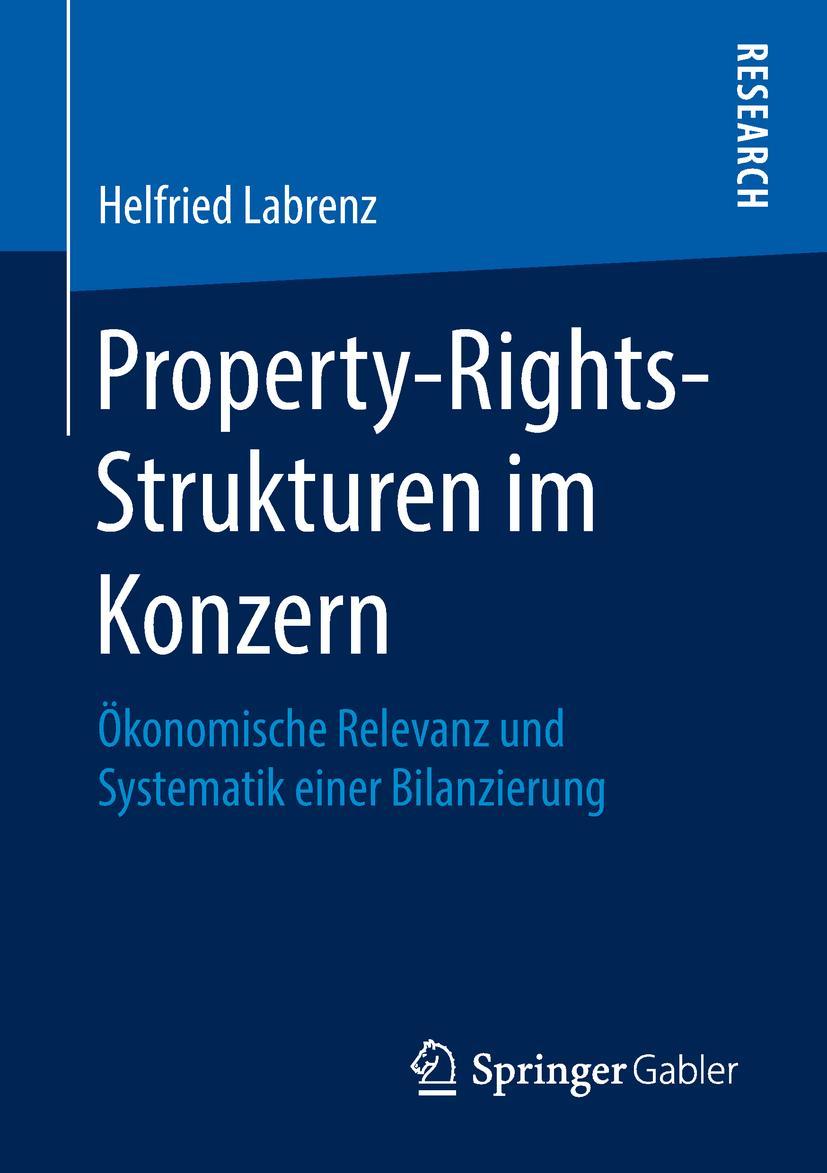 Vorderes Coverbild Property-Rights-Strukturen im Konzern