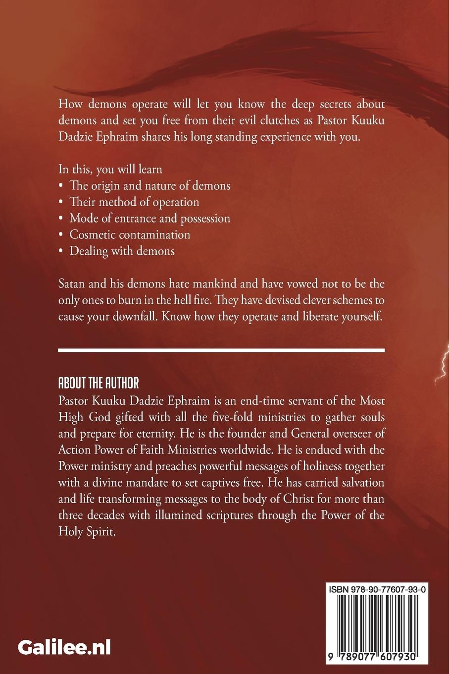 Rückseitencover How Demons Operate