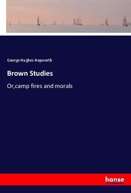 Vorderes Coverbild Brown Studies