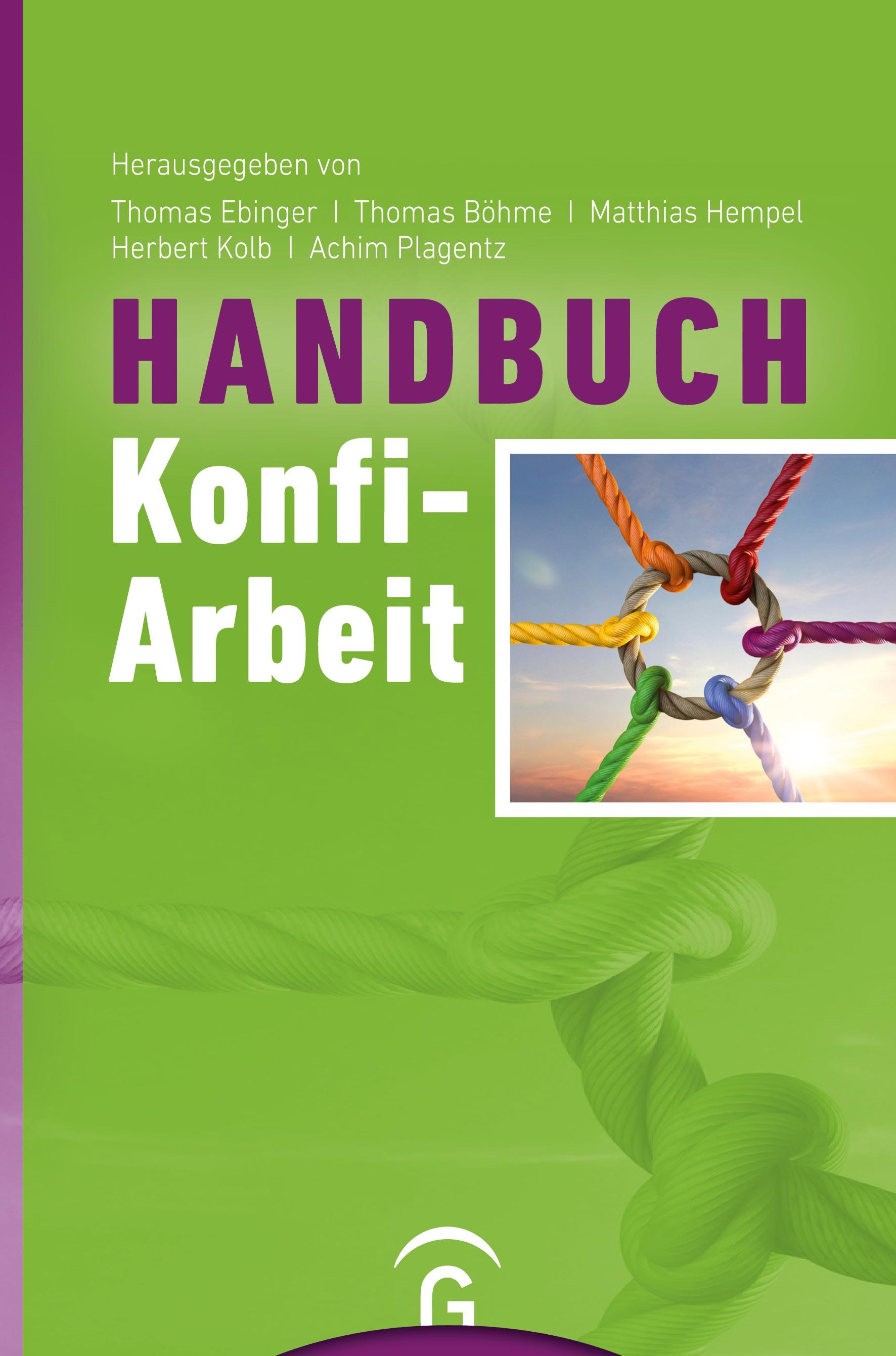 Vorderes Coverbild Handbuch Konfi-Arbeit