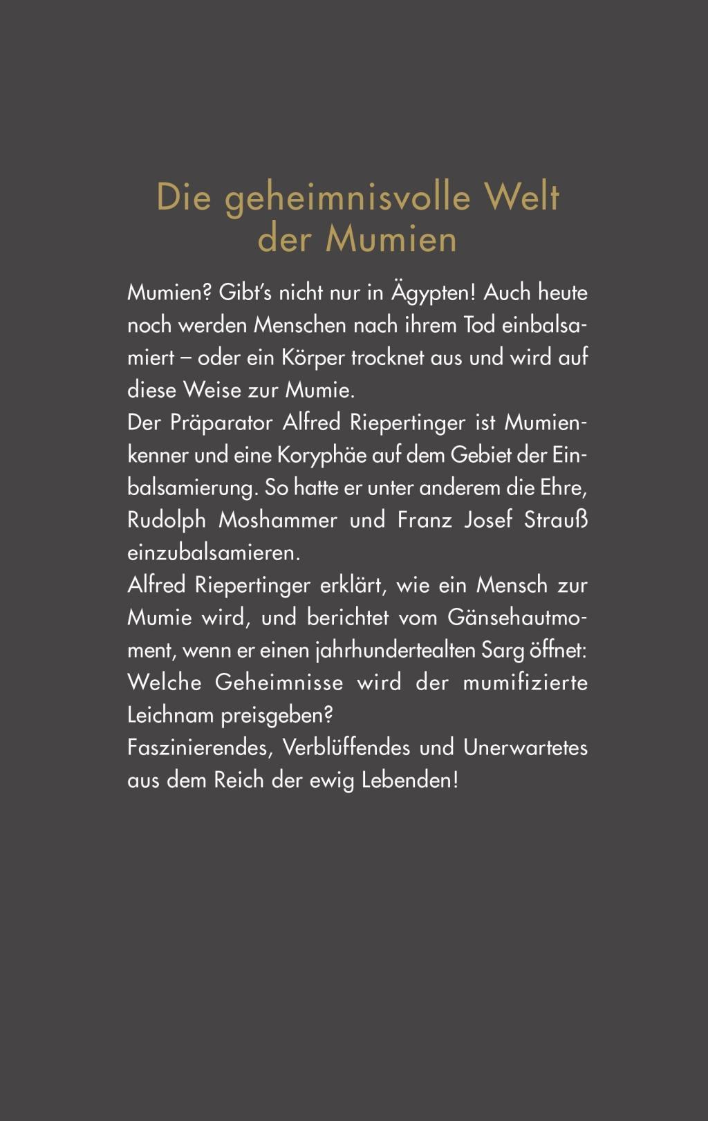 Beispielinhalt (Bild) Mumien