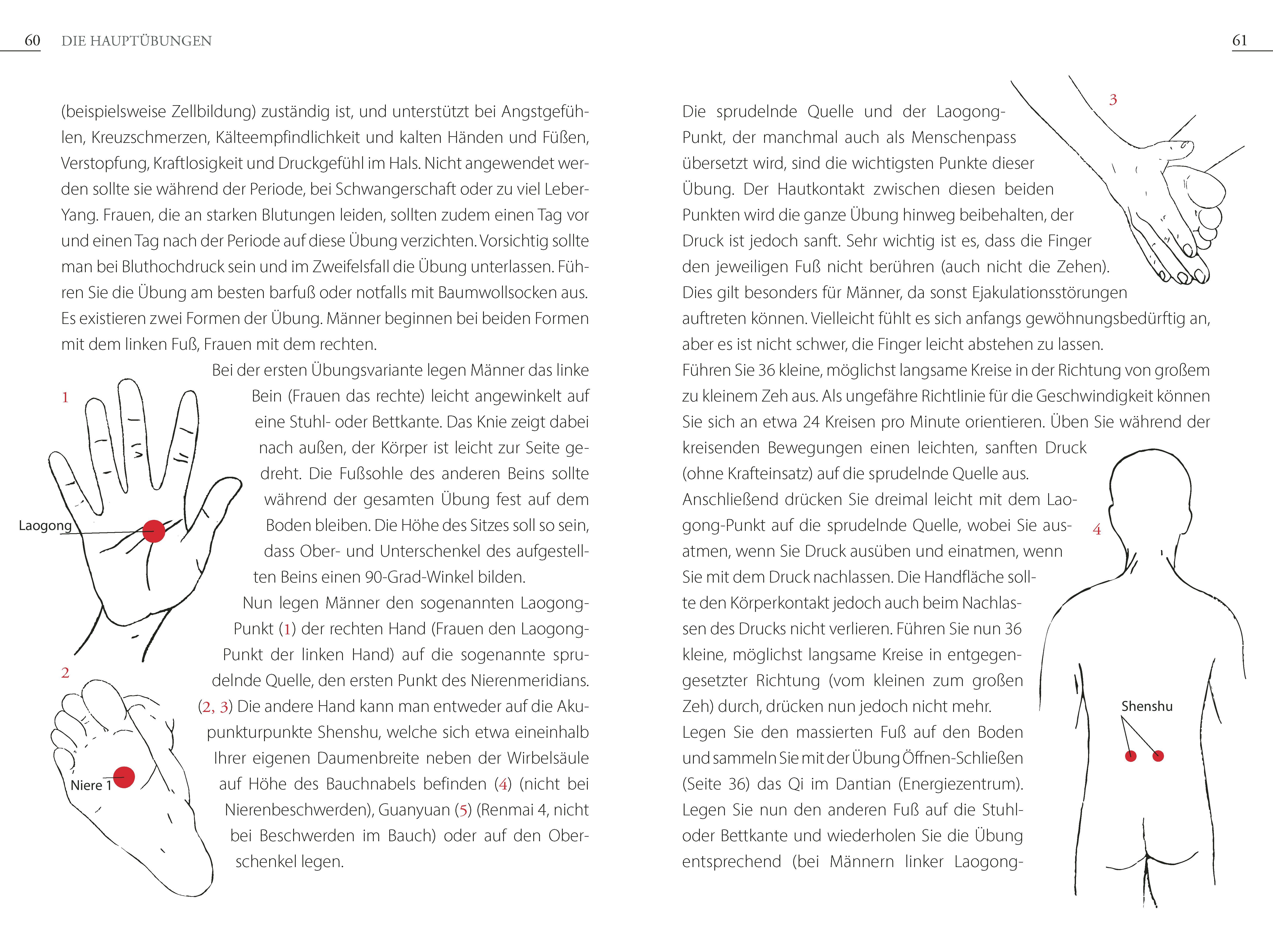 Beispielinhalt (Bild) Fuß-Qigong