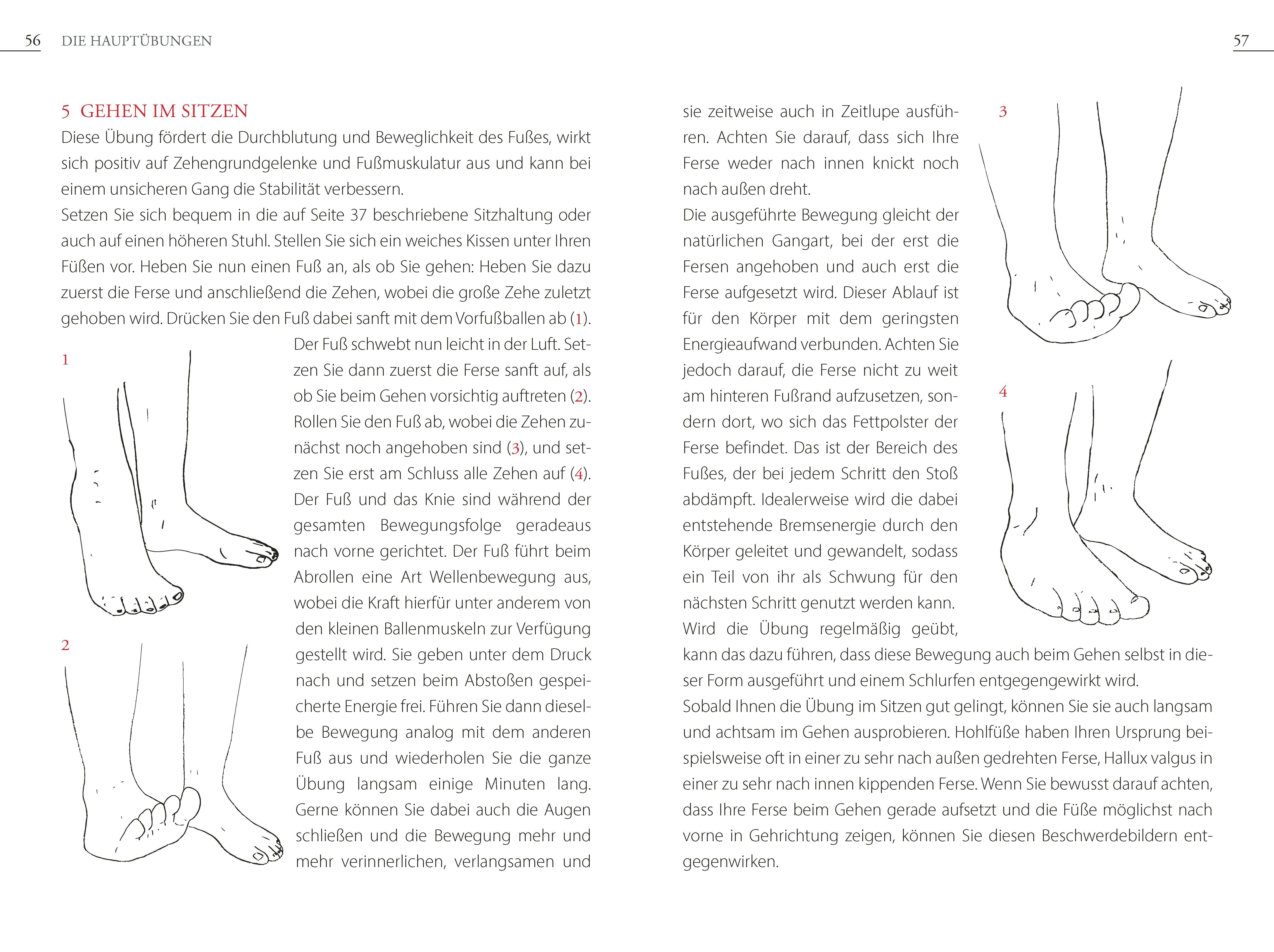 Beispielinhalt (Bild) Fuß-Qigong