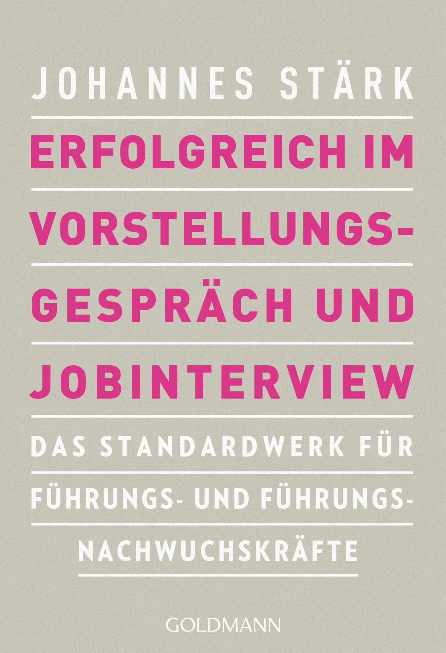 Vorderes Coverbild Erfolgreich im Vorstellungsgespräch und Jobinterview