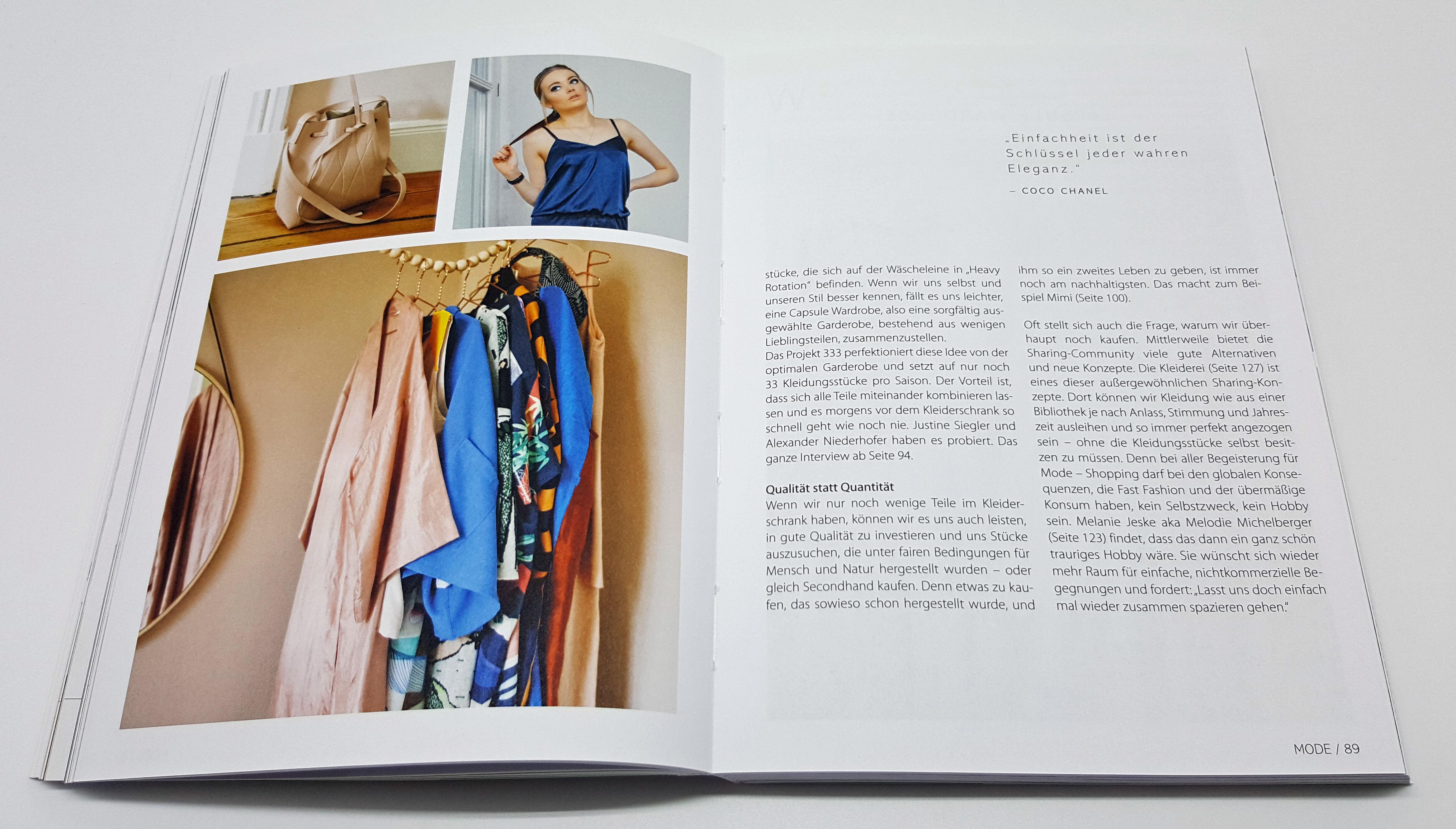 Beispielinhalt (Bild) Einfach leben