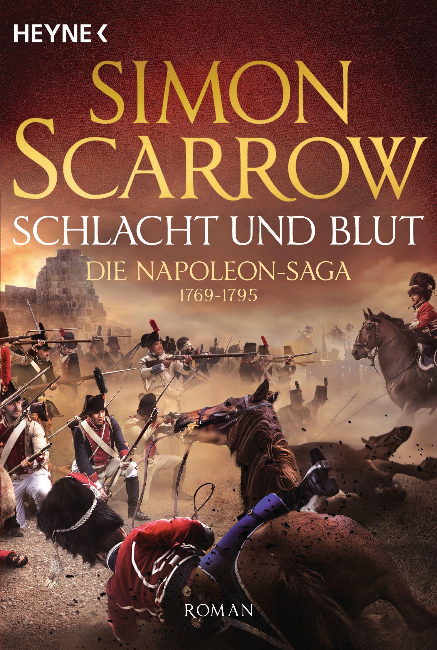 Vorderes Coverbild Schlacht und Blut - Die Napoleon-Saga 1769 - 1795