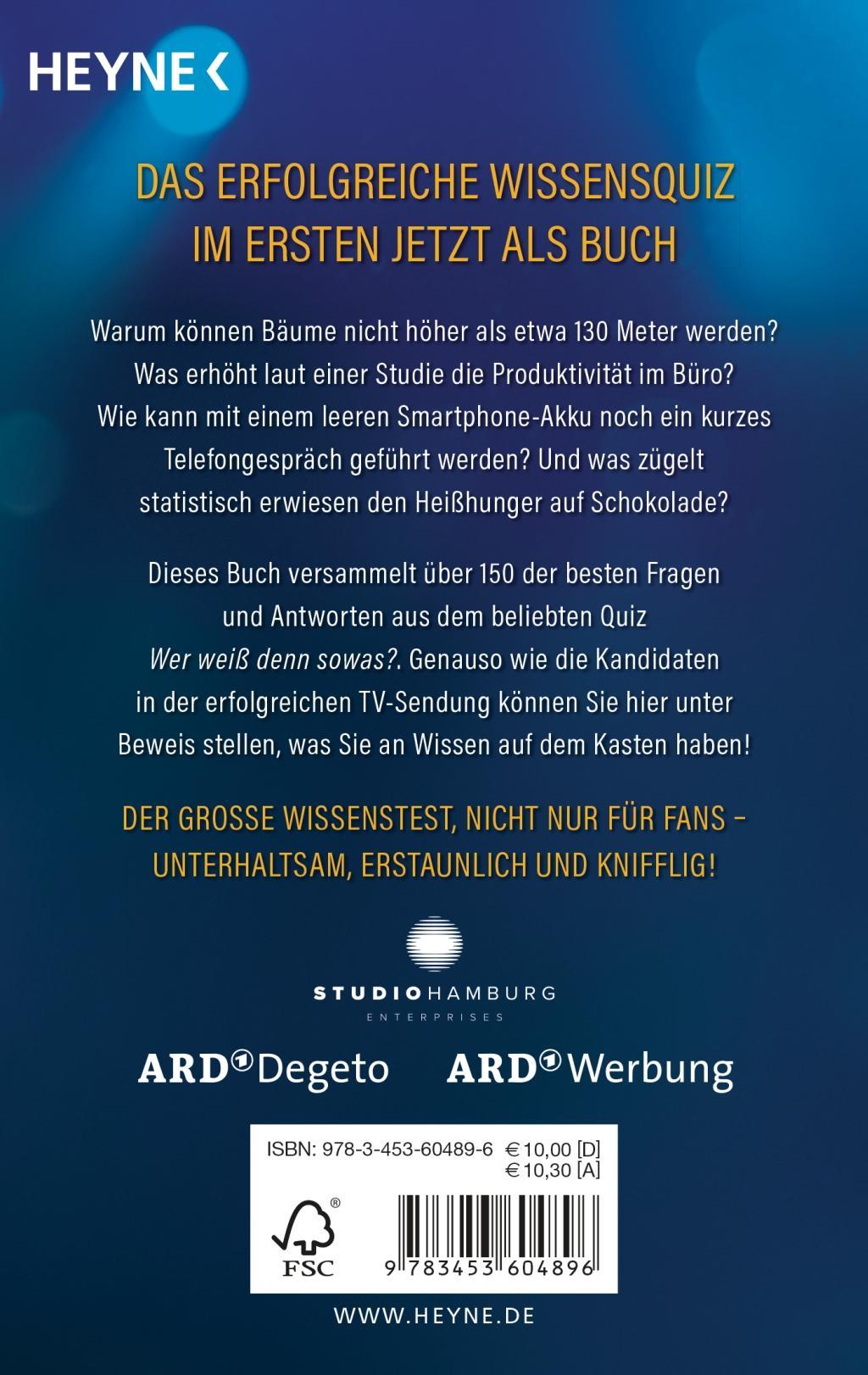 Beispielinhalt (Bild) Wer weiß denn sowas?