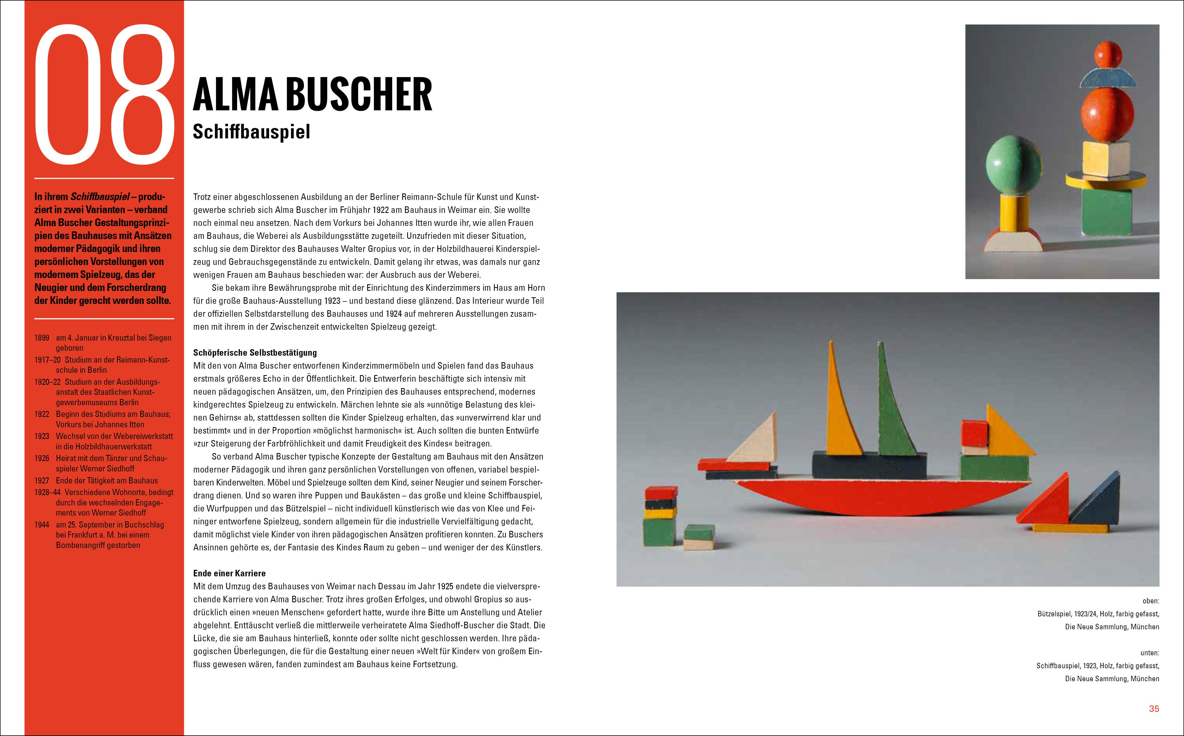 Beispielinhalt (Bild) 50 Bauhaus-Ikonen, die man kennen sollte
