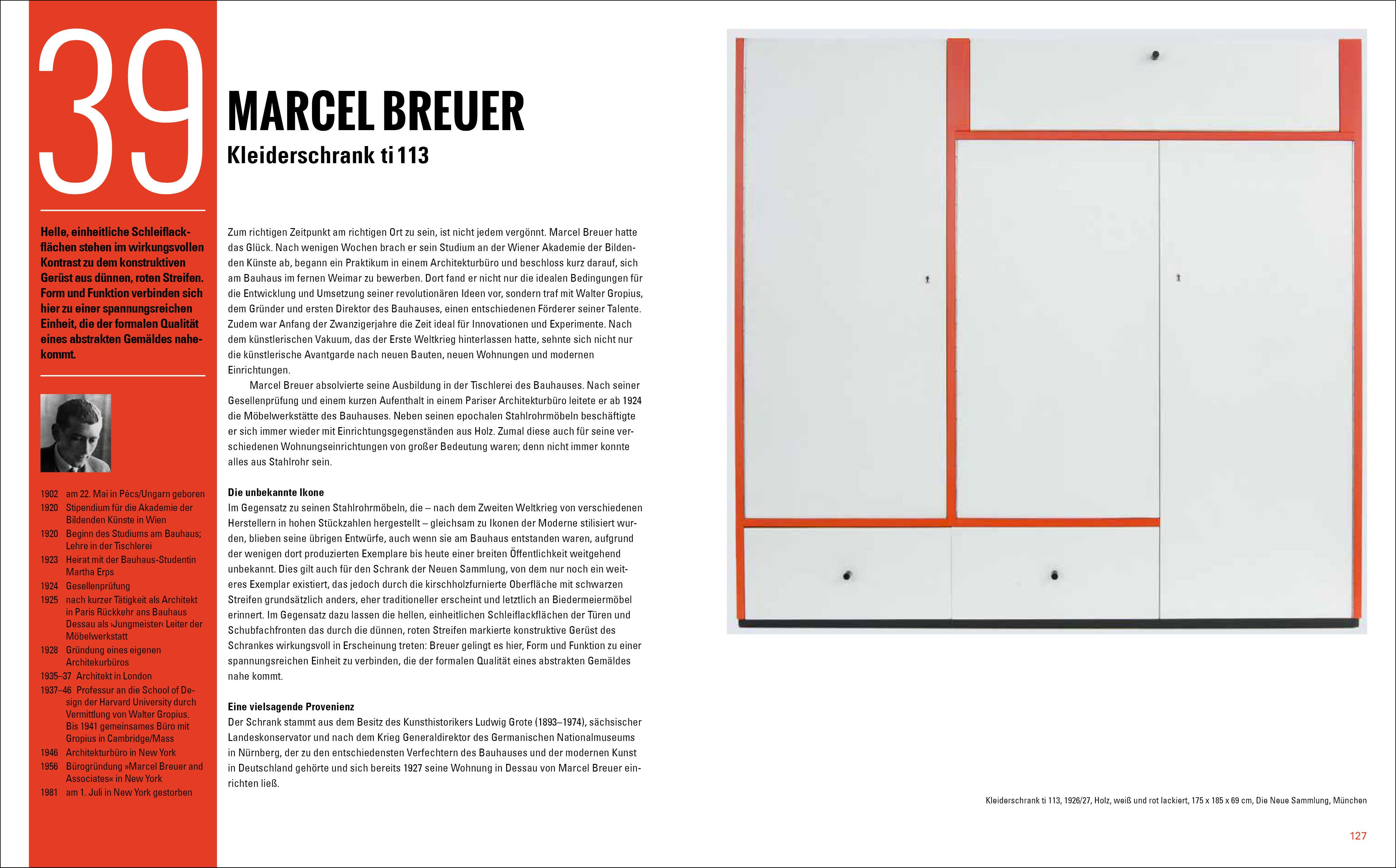 Beispielinhalt (Bild) 50 Bauhaus-Ikonen, die man kennen sollte