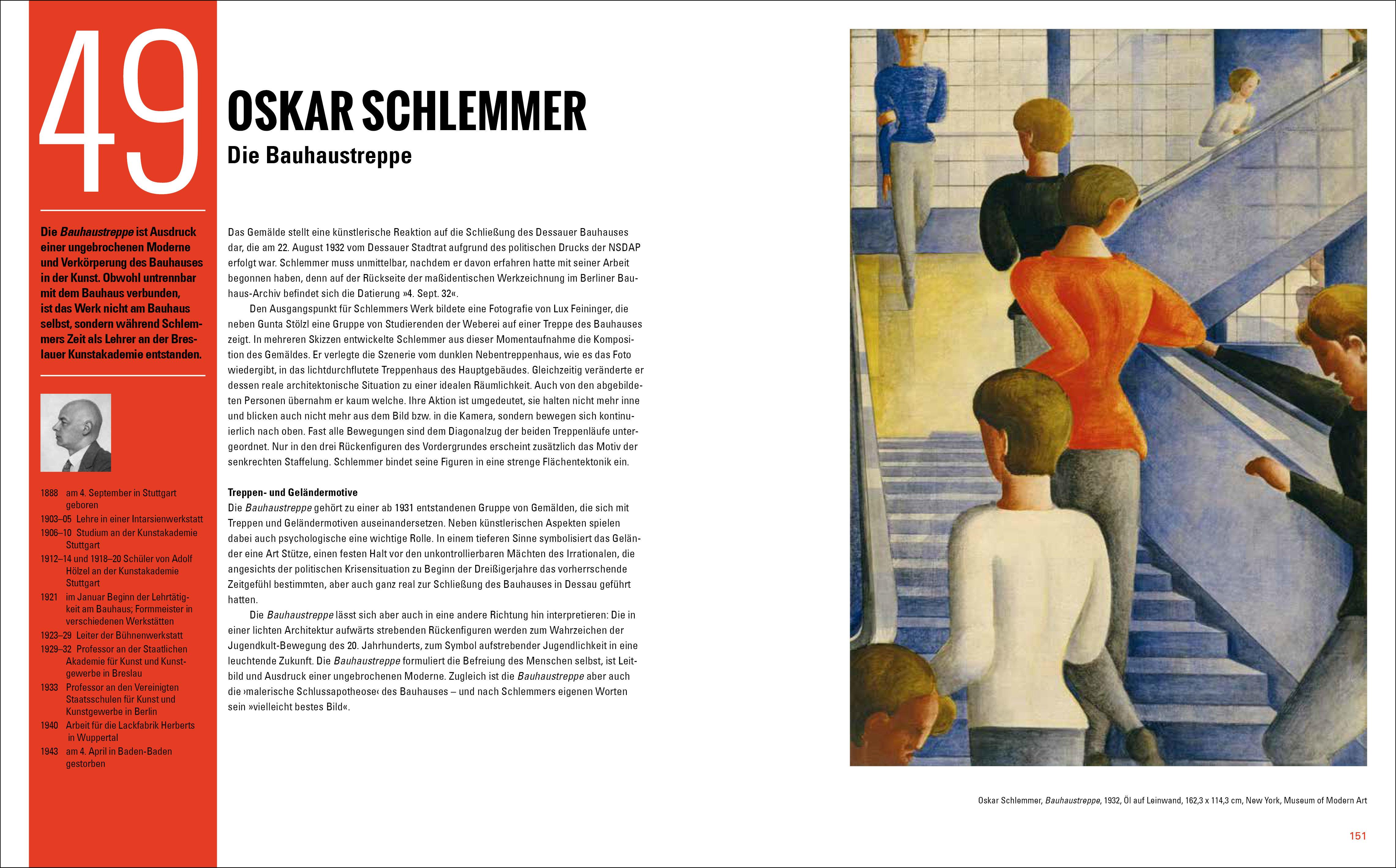 Beispielinhalt (Bild) 50 Bauhaus-Ikonen, die man kennen sollte