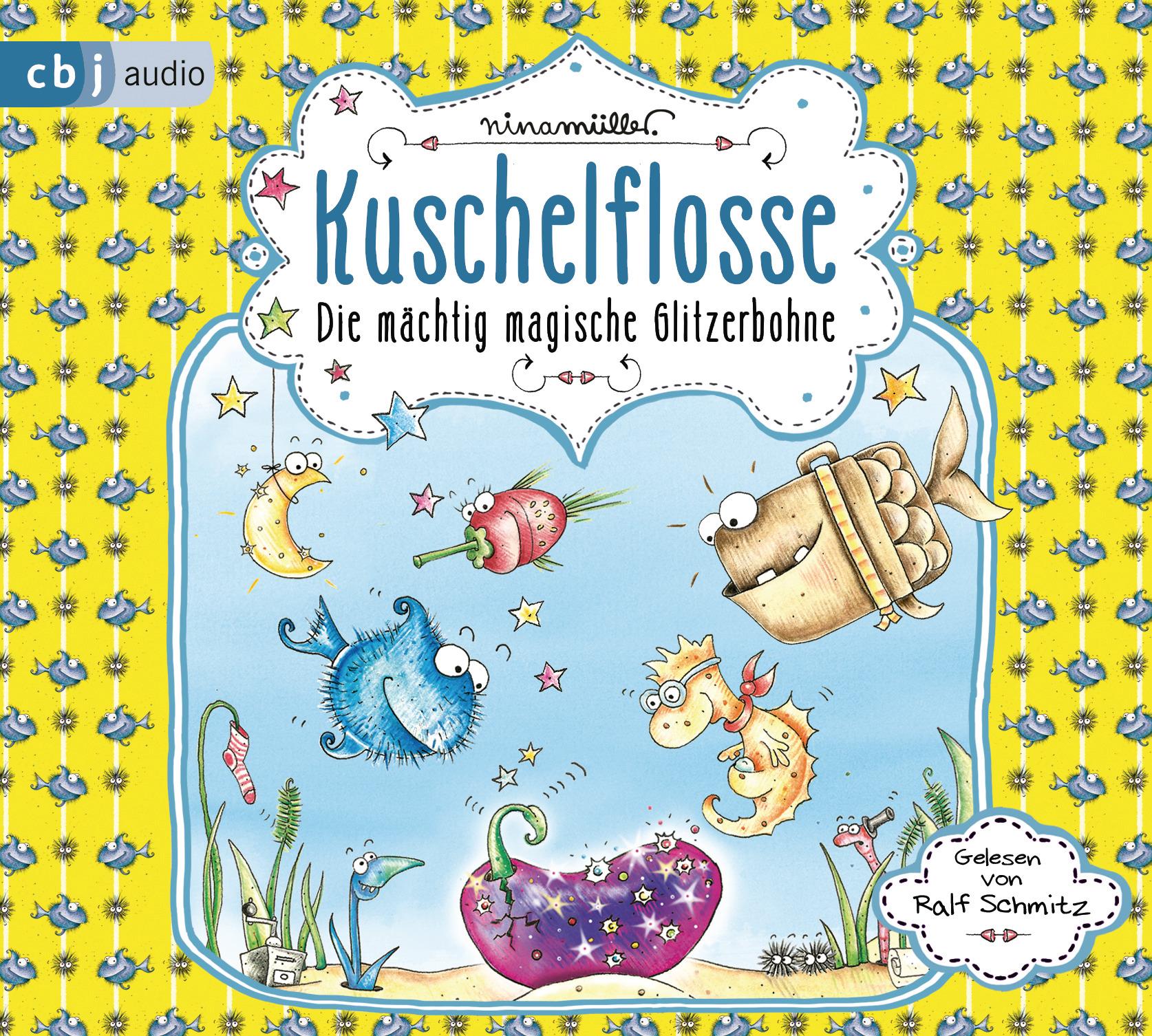 Vorderes Coverbild Kuschelflosse 04 - Die mächtig magische Glitzerbohne