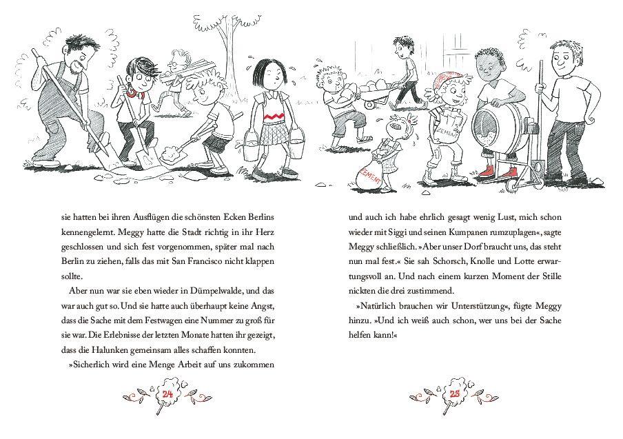 Beispielinhalt (Bild) Die Heuhaufen-Halunken - Rache ist Süßkram