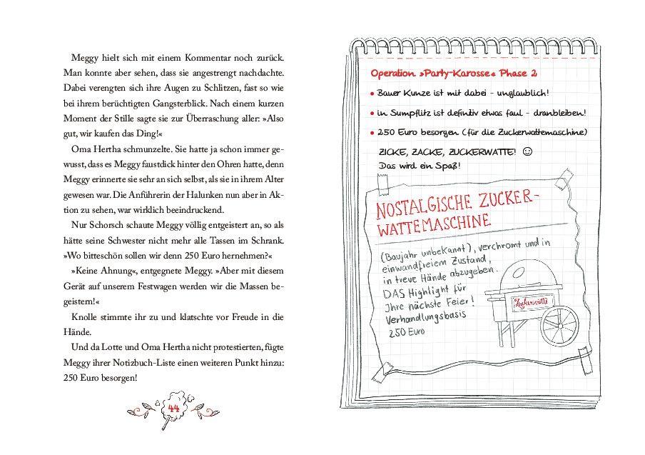 Beispielinhalt (Bild) Die Heuhaufen-Halunken - Rache ist Süßkram