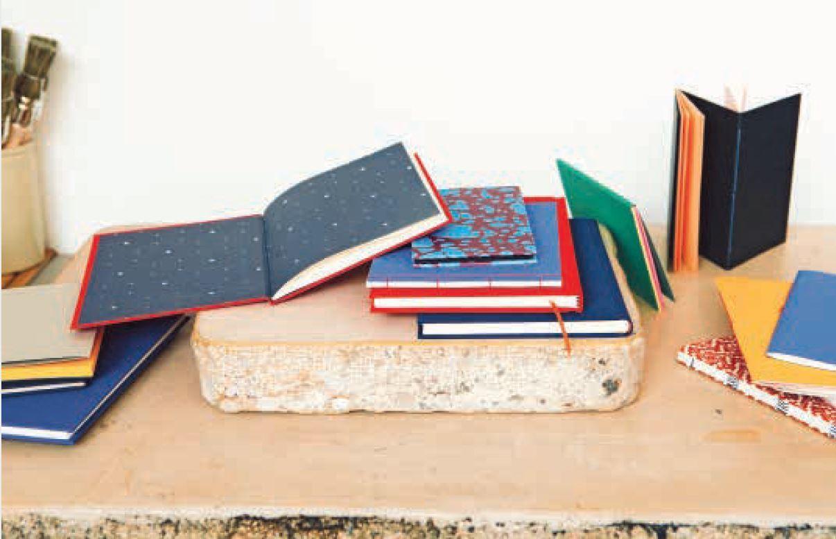 Beispielinhalt (Bild) Handgebunden - Alben, Leporellos und Bücher selber machen