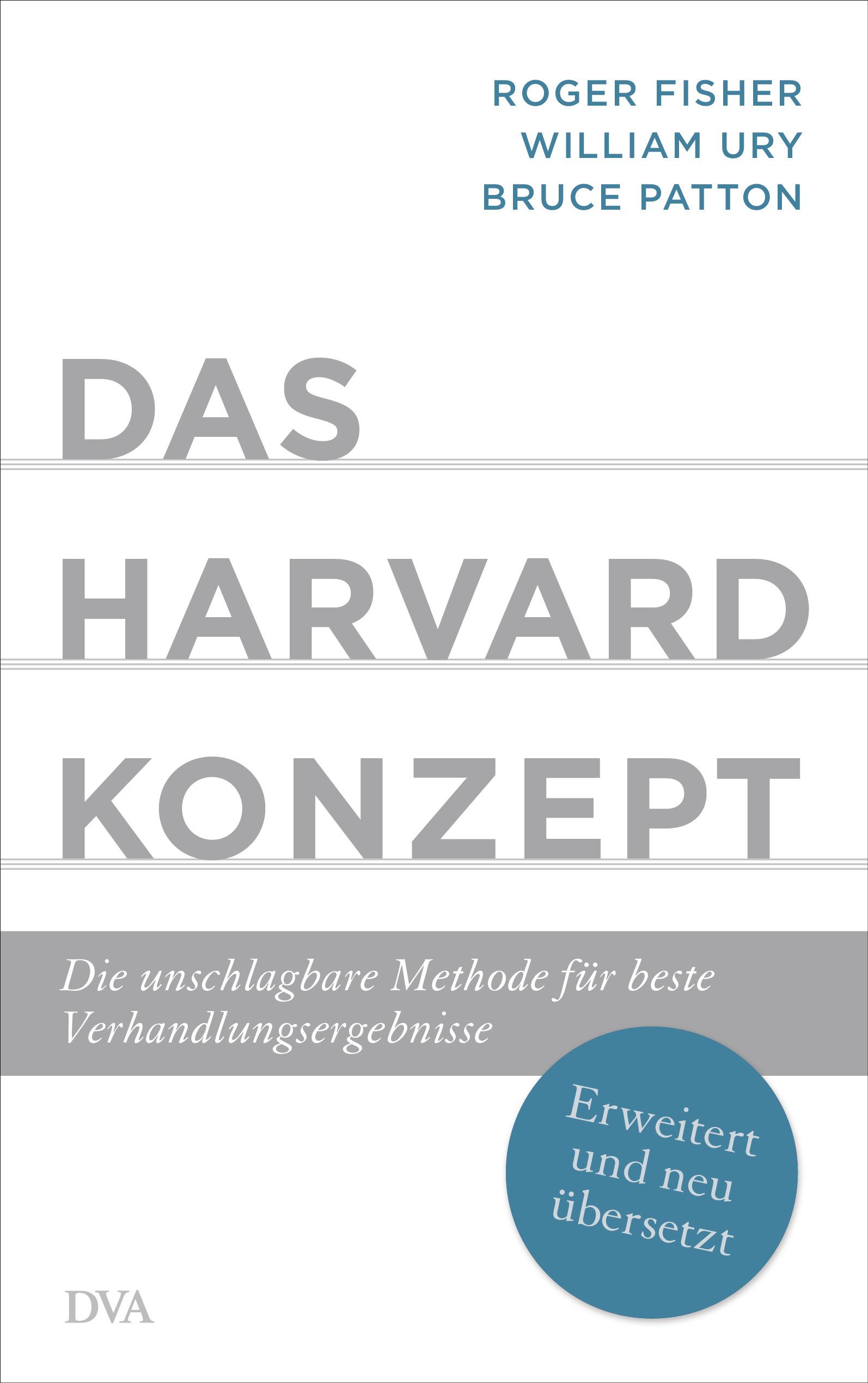 Vorderes Coverbild Das Harvard-Konzept