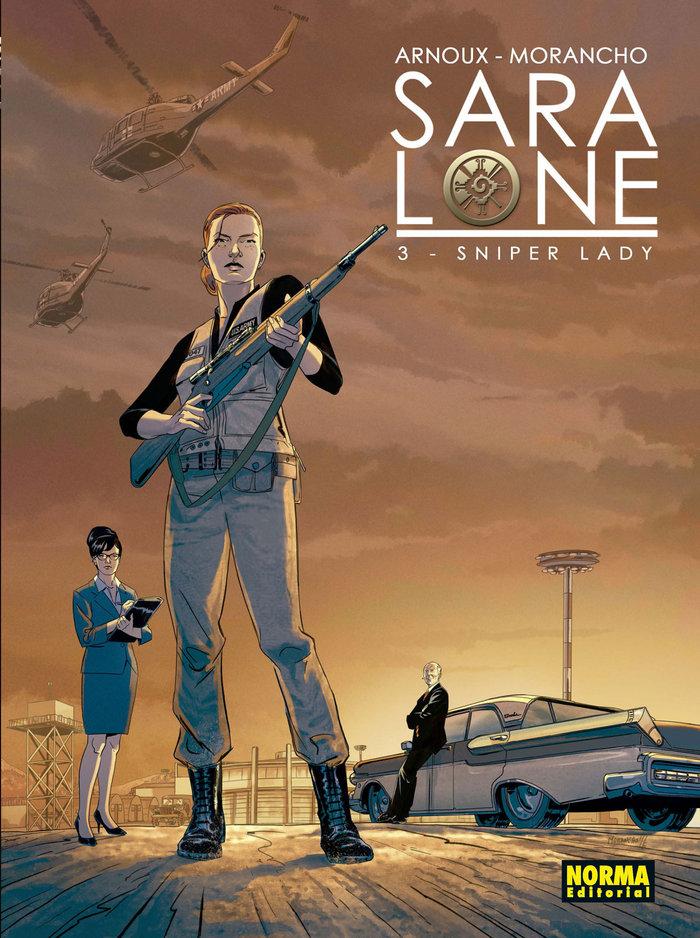 Vorderes Coverbild SARA LONE 03: SNIPER LADY
