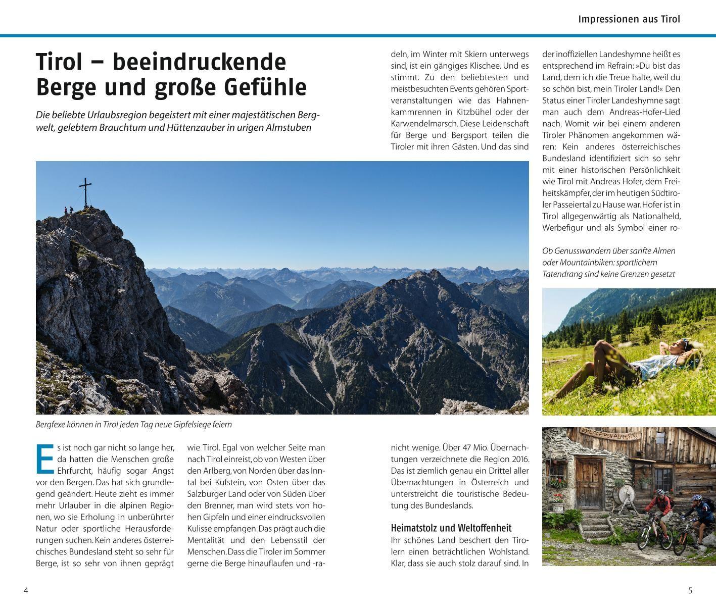 Beispielinhalt (Bild) ADAC Reiseführer Tirol