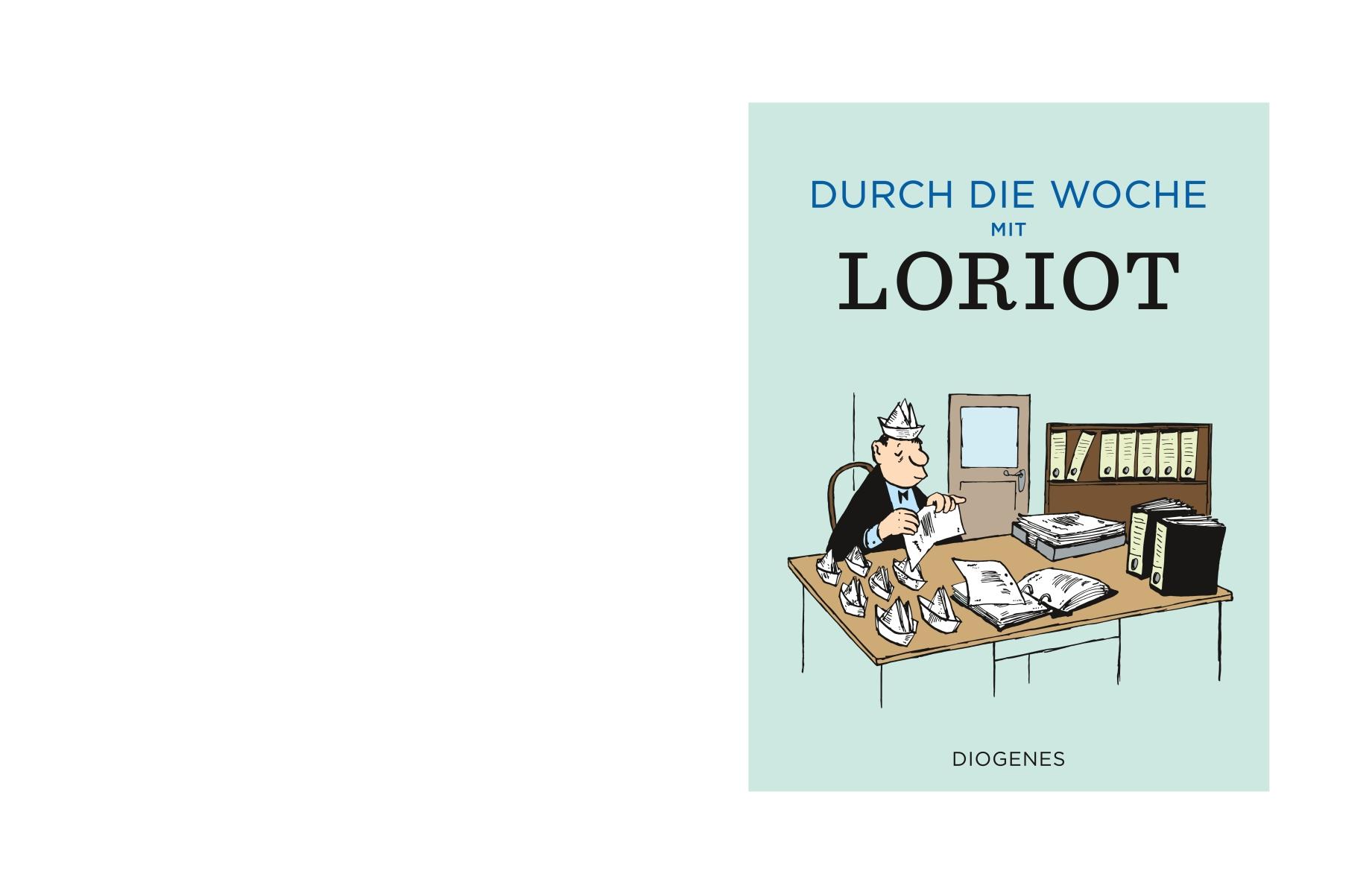 Vorderes Coverbild Durch die Woche mit Loriot