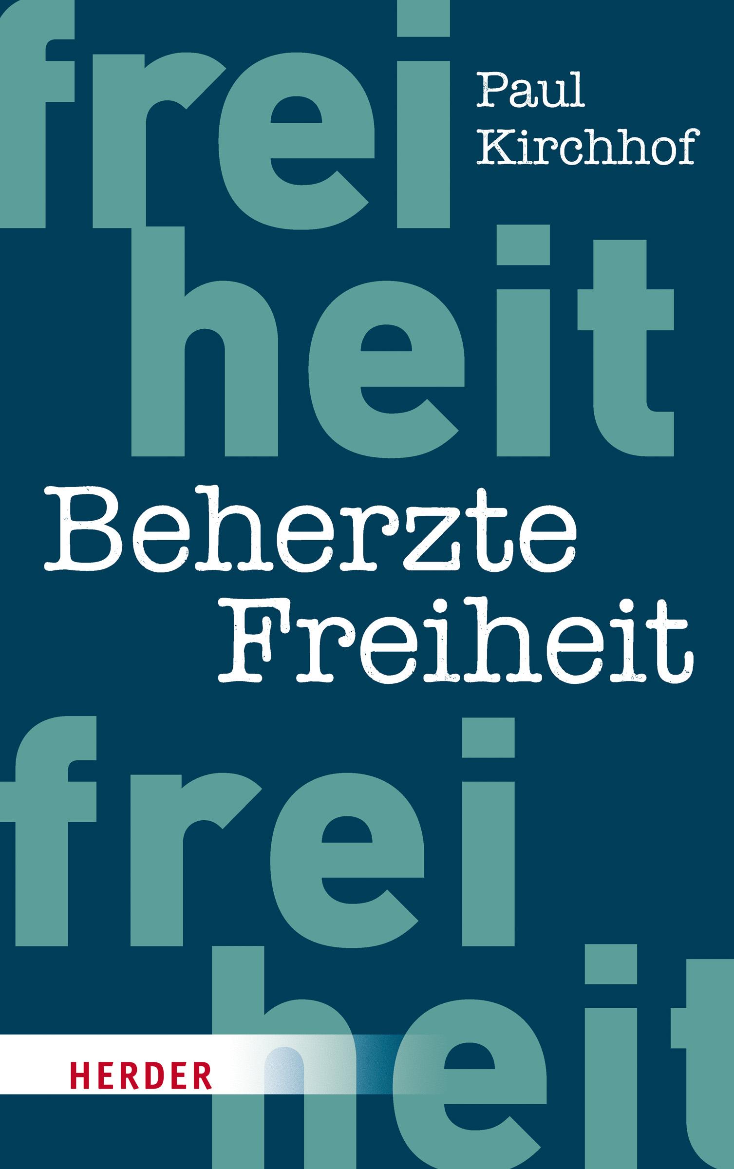 Vorderes Coverbild Beherzte Freiheit
